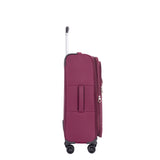 3-Piece Set ,Softshell Suitcase Spinner Wheels Terylene Polyester W284P197004