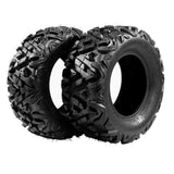 ZNTS Complete Set of 4 All Terrain ATV UTV Tires 25x8-12 Front & 25x10-12 Rear 6PR Tubeless 87563144