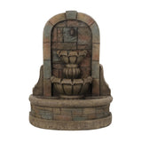 29" High BAGWELL FOUNTAIN Outdoor Weather Resistant Floor Fountain,Stone Gray 71773.00SGRY