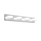 LED Modern Chrome 4-Light Vanity Lights Fixtures Over Mirror Bath Wall Lighting W1340P206814
