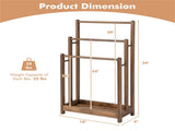 Vertical towel rack brown 96586192