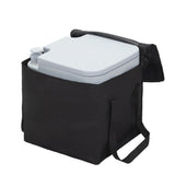 ZNTS Portable Toilet With 5.3 Gallon Waste Tank and Carry Bag, Porta Potty for RV Boat Camping, Gray W2181P148123