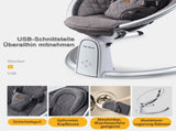 Electric Baby Bouncer for Infant,Bluetooth Baby Swing Enabled Automatic, Baby Rocker Inset Music T5170P409357