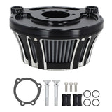 Air Cleaner Intake Filter Kit Fit For Dyna Fat Bob FXDF 2008-2017 Fit For 77458455