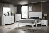 1pc Contemporary Modern 9-Drawer Dresser White Finish Round Knobs Bedroom Living Room Wooden B011P345927