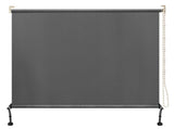 7'X6' Light Grey HDPE spliced roller shutter 89984973
