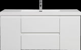 48" Floating Bathroom Vanity with Sink, Modern Wall-Mounted Bathroom Storage Vanity Cabinet with W1573P152687