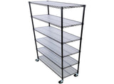 6 Tier 6000lbs Capacity NSF Metal Shelf Wire Shelving Unit, Heavy Duty Adjustable Storage Rack with W465142127