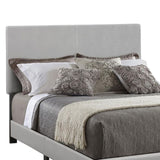Grey Queen Panel Bed B062P153561
