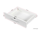 White modern simple hair desk, multi-layer storage, large storage space W33163006