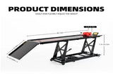 1000LBS HYDRAULIC MOTORCYCLE LIFT W2680P510208