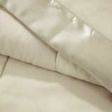Lightweight Down Alternative Blanket with Satin Trim B03598498