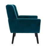 Modern Soft Velvet Material Ergonomics Accent Chair Living Room Chair Bedroom Chair Home Chair With W67634089
