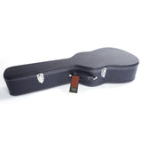 39" Classical Guitar Hard Case Microgroove Flat Black 28845359