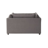 Enda Pillow Back Fabric 3-Piece Sofa and Cuddler Chair Set T2574P198407