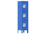 66"H Metal Lockers for Employees with 3 Door Storage Locker for Employees Gym School Home Office T2398P342713