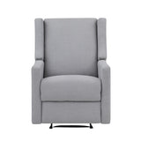 Pronto Power Recliner Oyster Gray Fabric B02257239