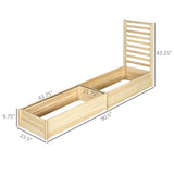 ZNTS Wooden Planter、Flower shelf,Wood Planter Box 06109678