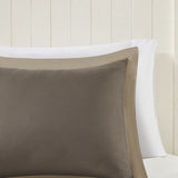King 3M Scotchgard Diamond Quilting Reversible Down Alternative Comforter Set B03595020