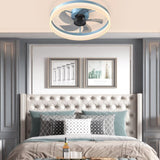 Ceiling Fans with Lights Dimmable LED Embedded installation of thin modern ceiling fans W1340120483
