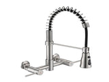 3 Functions Wall Mounted Bridge Kitchen Faucet W122562735