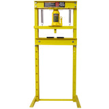 Hydraulic Shop Press ,12-Ton Capacity , Floor Mount ,with Press Plates, H-Frame Garage Floor Press, W465P146709