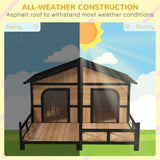 Dog House- Natural Wood 41863210