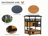 Wooden Cat House 14190426