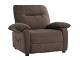 019-160&degRecliner Chair for Elderly Seniors-Manual Push Back Reclining Chair with 8-Point Massage W2636P286682