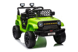 ZNTS Kids Ride on Truck Car, 12V Ride on Toy Electric Cars for Kids w/ Remote, Bluetooth,light green W2058P208113