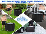 XL Ice Bath Tub for Athletes With Cover 99 Gal Cold Plunge Tub for Recovery, Multiple Layered 03867567