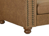 Classic Traditional Living Room Upholstered Sofa with high-tech Surface/ Chesterfield Tufted W1708141949