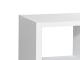 8-Cube Organizer Storage with Opened Back Shelves,2 X 4 Cube Bookcase Book Shleves for Home, Office 02606646