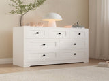 Chest Of Drawer with 7 drawers white color farm door W2139P241088