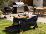 Big large capacity Folding cart Extra Long Extender Wagon Folding Wagon Garden Shopping Beach 74132337