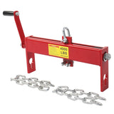 ZNTS Heavy Duty Steel 2 Ton / 4000lbs Engine Hoist Load Leveler Shop Crane Cherry Picker with 2 Chains 04895571