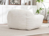 Bean Bag Chair, Comfy Bean Bag Sofa with Back Support, Faux Fur Bean Bag Chair for Adults and Kids, W2200P326887
