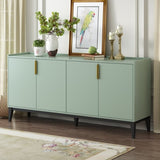 ZNTS U_Style Storage Cabinet Sideboard Wooden Cabinet with 4 Doors for Hallway, Entryway, Living Room, WF317431AAC