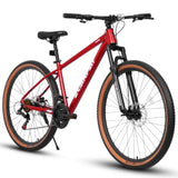 ZNTS A27312 Mountain Bike 27.5 Inch Wheels, 21-Speed Mens Womens Trail Commuter City Mountain Bike, W2563P173264