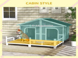 Dog House- Gray, White 13788203