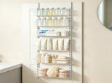 6-Tier Over the Door Pantry Organizer, Adjustable Hanging Storage Rack for Kitchen 65150463