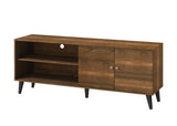 Amidon TV Stand TVs up to 63", with 2 Storage Shelves& 1 Cabinet, Modern Entertainment Centre B2735P297797