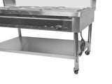 9-Pan Commercial Food Warmer with Dividers, Professional Buffet Catering Food Warmer, Electric Steam 79229479
