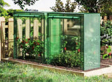 Green Portable Mini Greenhouse 39"x20"x59" Tool-Free Assembly PE Grid Cover Grow Tent for Balcony 84946801