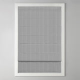 Basketweave Room Darkening Cordless Roman Shade B035129703