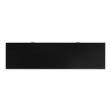 U_STYLE Elegant Entryway Table with Polygonal Door Design,Suitable for Study,Entryway, Hallway, N711P231399B