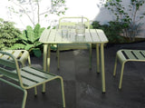 Sera square table outdoor courtyard table villa open air dining table waterproof table retro W3318P308266