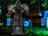 5.5-foot Halloween decorations with wing flutter 79834947