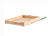 17"W x 21"D Pull Out Cabinet Organizer, Soft Close Sliding Wood Shelf, Heavy-Duty Slide Out Drawer 72546587