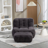 Fluffy bean bag chair, comfortable bean bag for adults and children, super soft lazy sofa chair with W1996131028